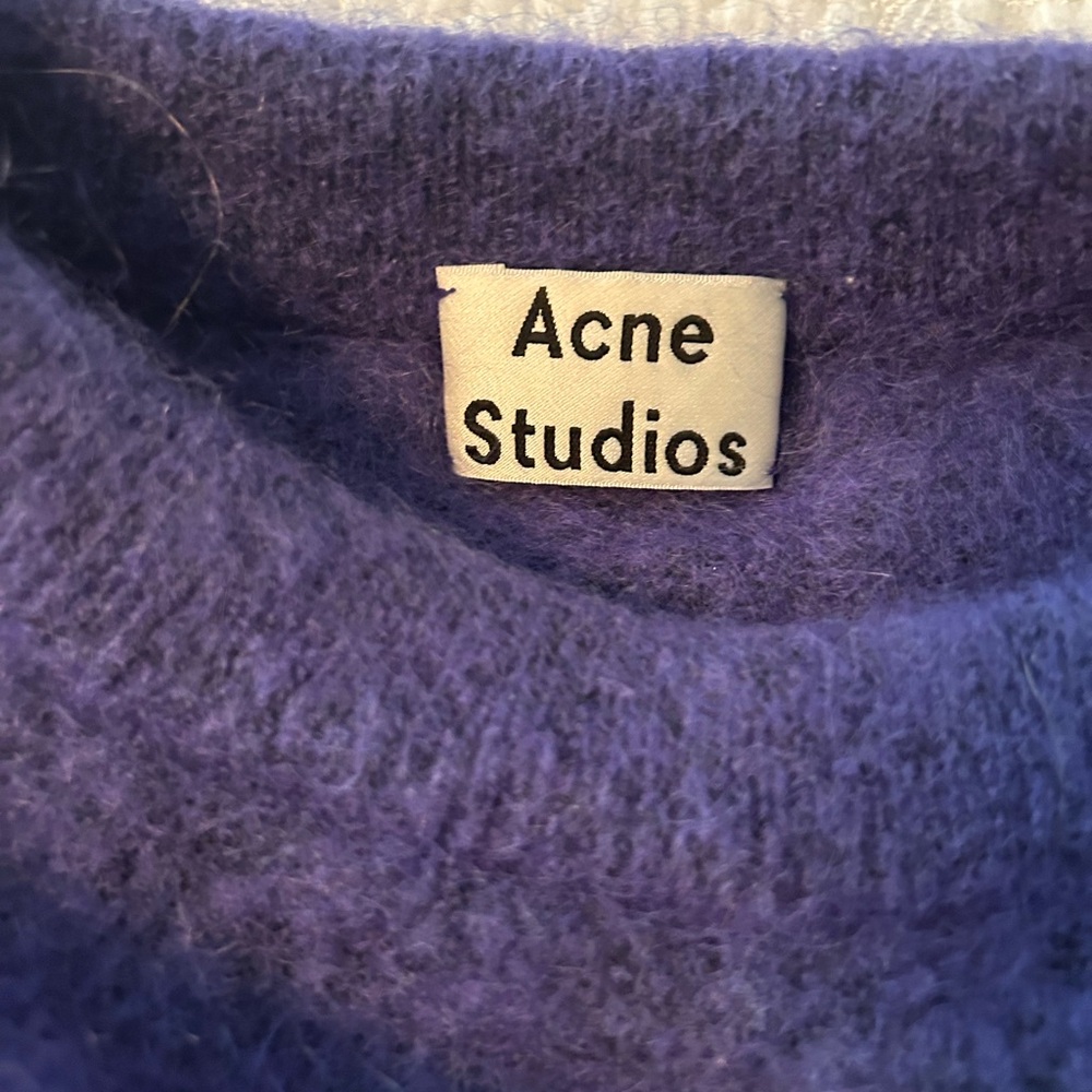 ACNE STUDIOS Mohair Crewneck Sweater Medium